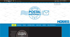 Desktop Screenshot of hokaoneonepostalnationals.com